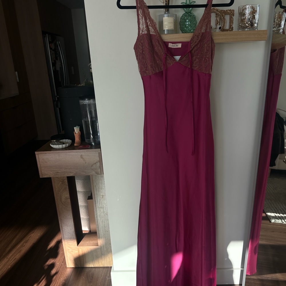 Red Maxi Dress with Elegant Design